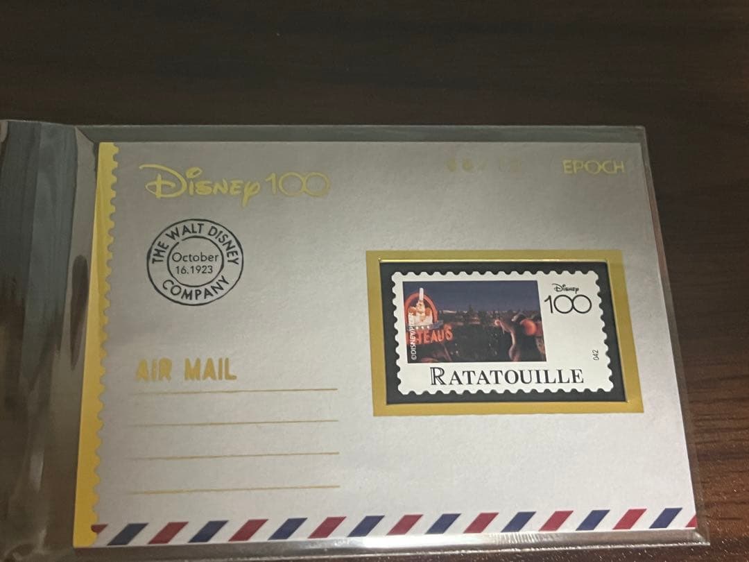 エポック　ディズニー100周年　限定コレクション　世界10枚限定　シリアル エポック社より、ディズニー創立100周年を記念した「2023 EPOCH