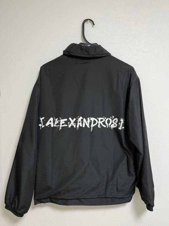 Alexandros］アレキサンドロス ナイロンコーチジャケット 黒 Mサイズ