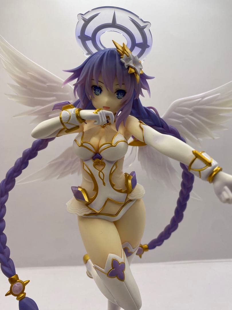 希少 電撃屋限定 カドカワ 1/7 四女神オンライン パープルハート