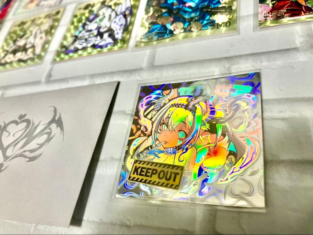 ちぎり　ホロ妖魔ゼルビア　非売品シール6種他22枚セット　自作シール まとめ売り Yahoo!オークション -「妖魔ゼルビア」の落札相場・落札価格