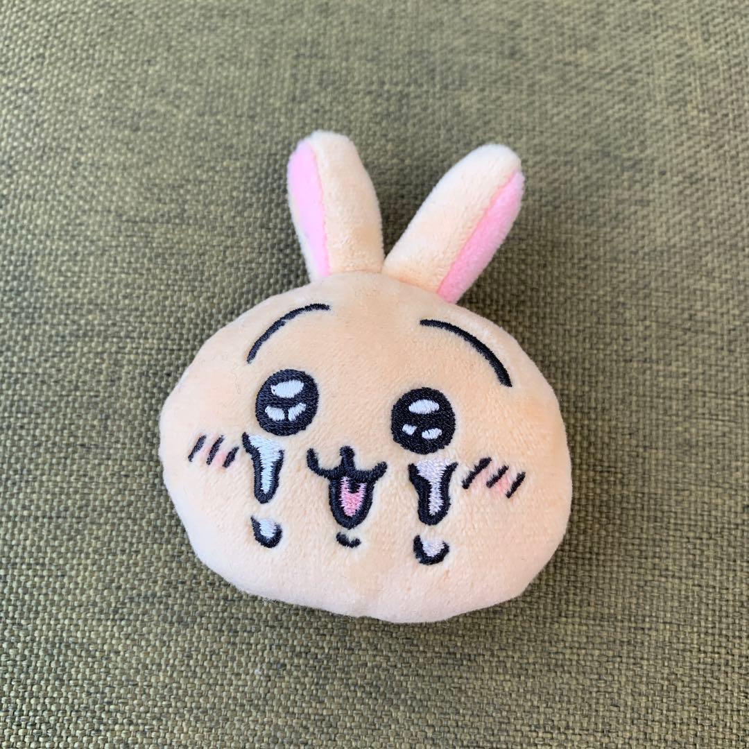 ナガノ展 ノベルティ おかおぬいぐるみバッジ うさぎ ちいかわ - メルカリ
