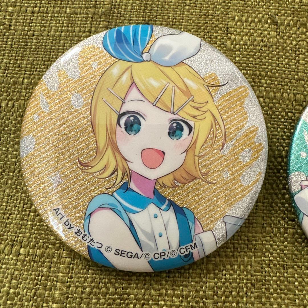 プロセカ ローソンコラボ限定 グリッター缶バッジ 初音ミク - メルカリ