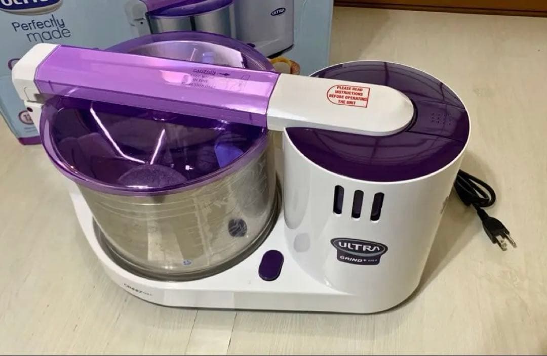 調理器具 Elgi Ultra Grind+ Gold Elgi ULTRA Grind+ Gold 2 Liter Wet Grinder Stone with Wiper Assembly