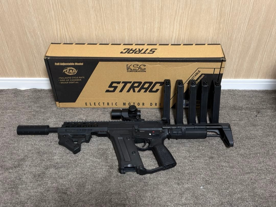 KSC STRAC ストラック　TEG コンパクト オリジナル電動シリーズの原点「STRAC」再登場！ | 電動ガン・エアガン