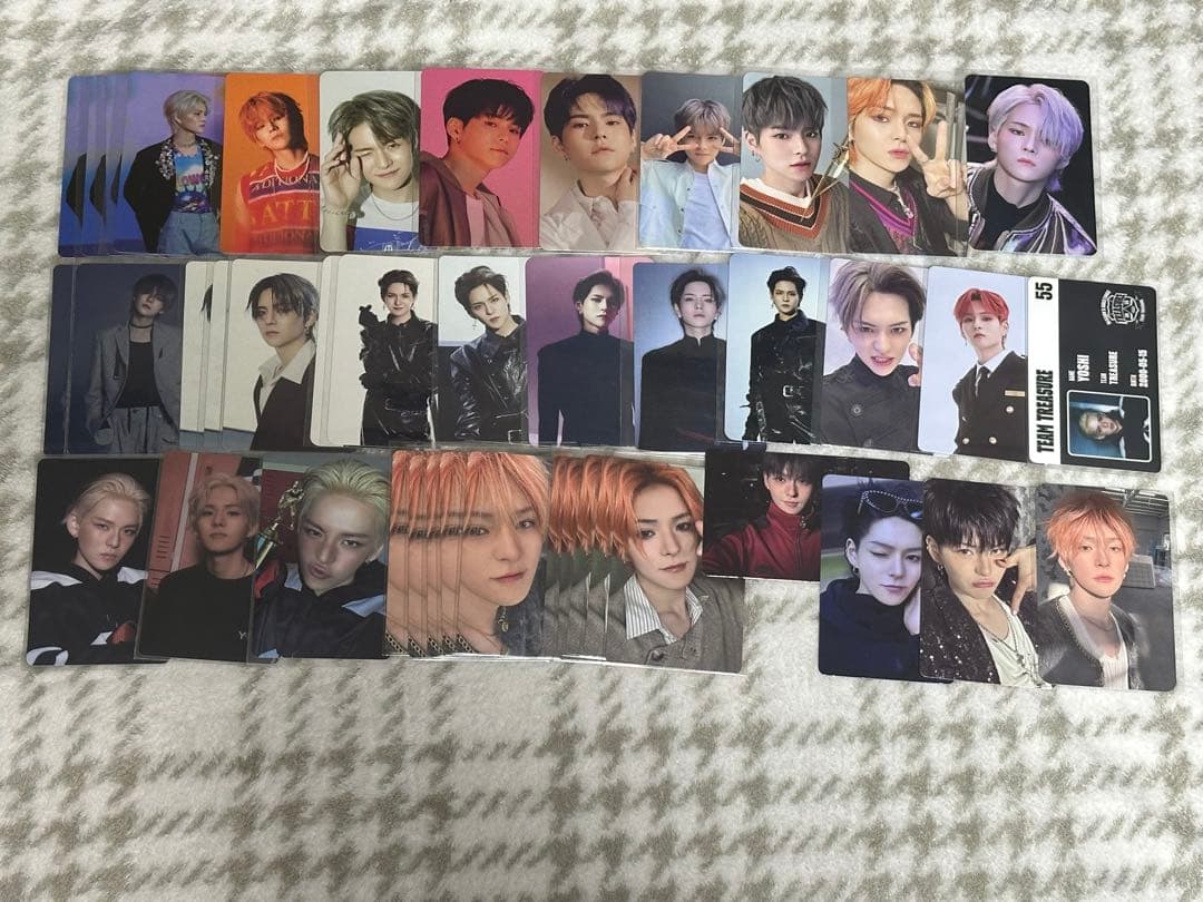 Treasure ヨシ 缶バッジ・トレカまとめ売り - メルカリ