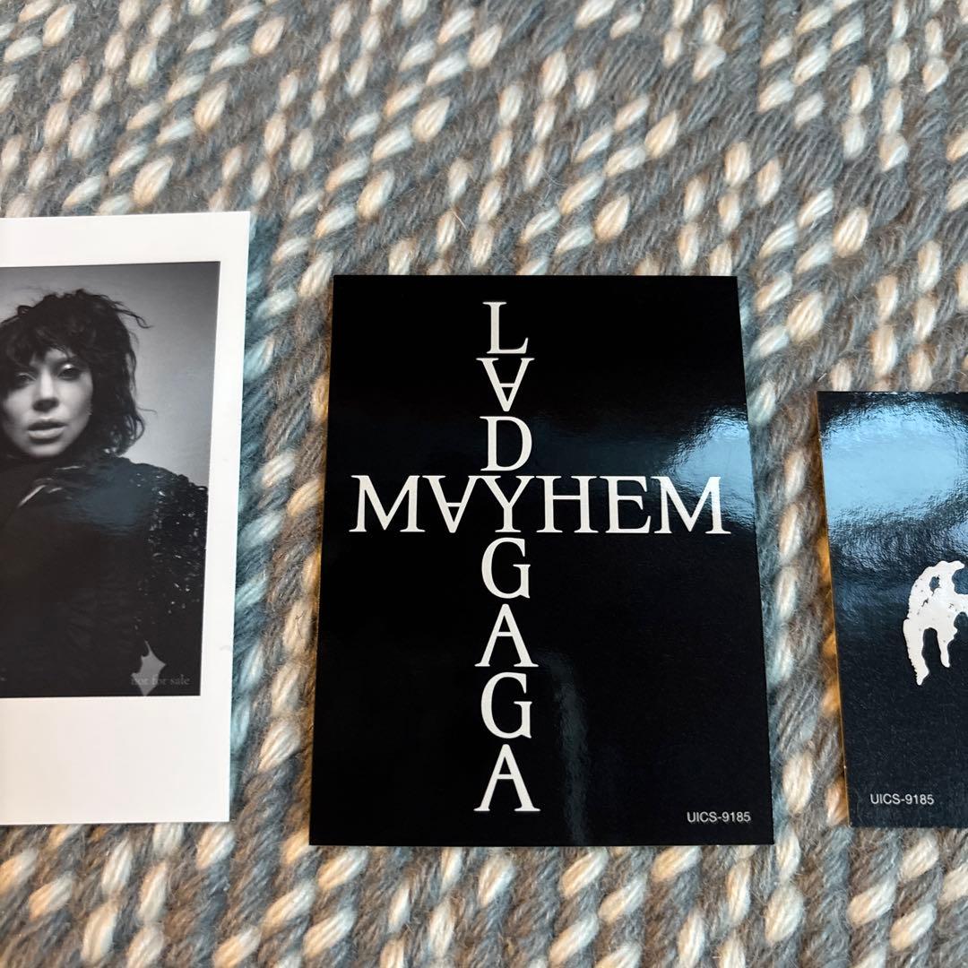 新品未使用 レディーガガ lady Gaga メイヘム購入特典カード