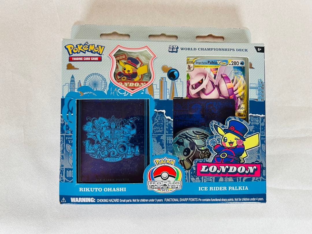 レア新品未開封 WCS2022 ワールドチャンピオンシップ パルキアデッキ レア新品未開封 WCS2022 ワールドチャンピオンシップ パルキアデッキ