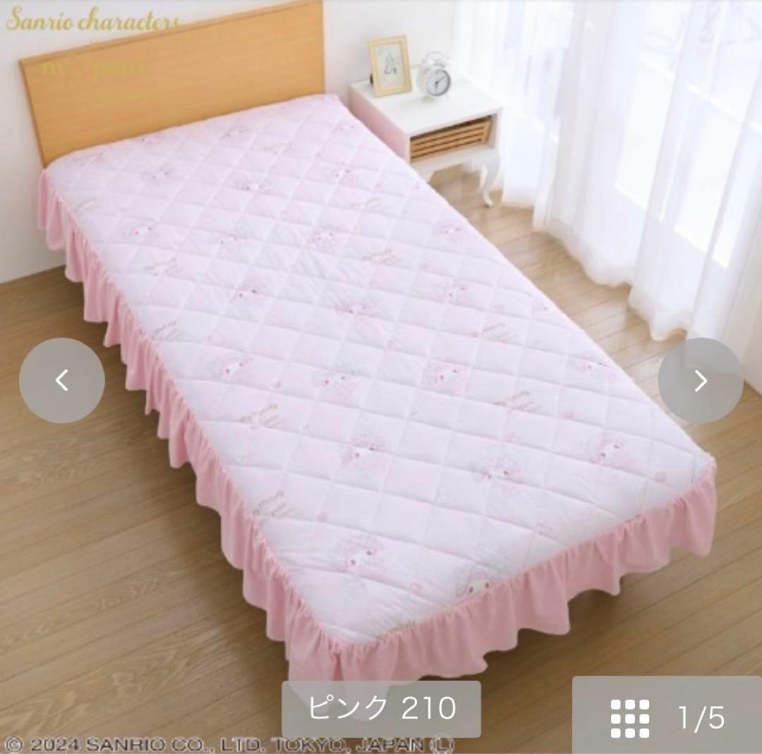 新品♡しまむら×青木美沙子♡寝具3点セット♡式パッド♡掛け布団