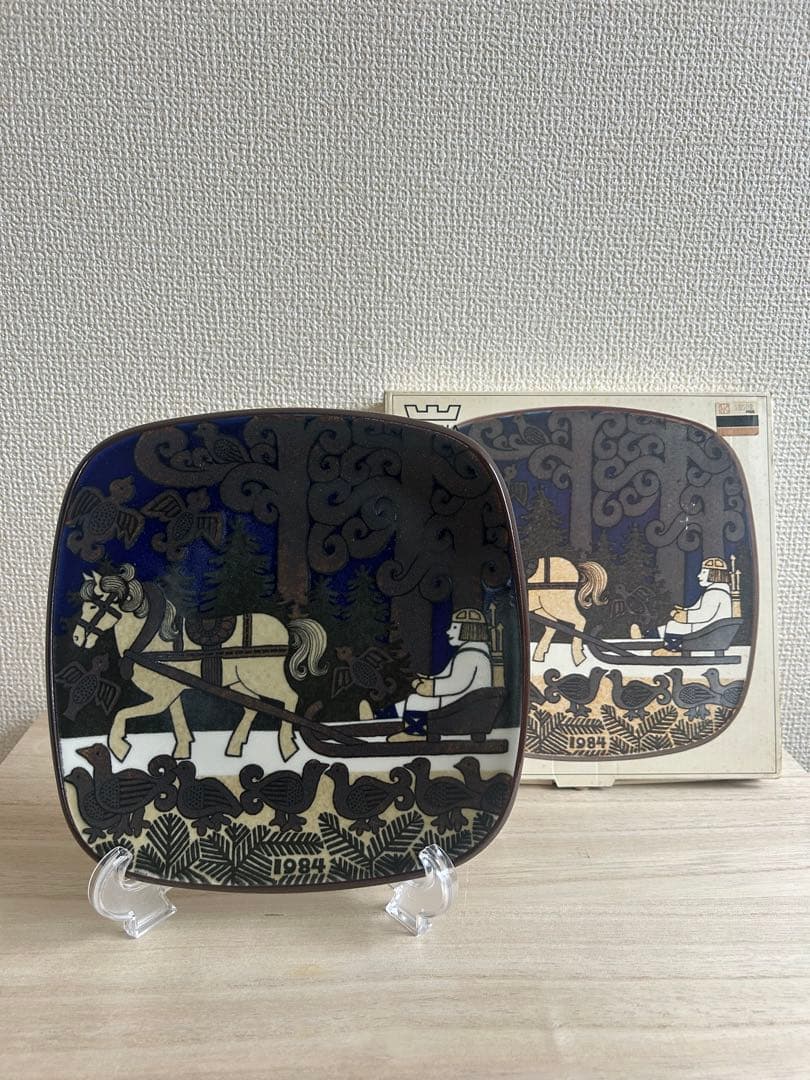 ARABIA アラビア　Kalevala カレワラ　1984年（箱付き） 008)北欧 ヴィンテージ 廃盤品 ARABIA アラビア / Kalevalaカレワラ 1