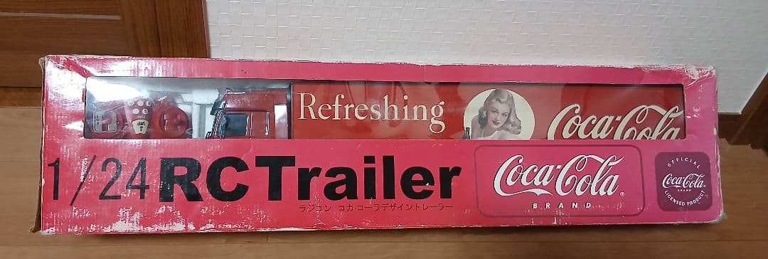 Coca-Cola仕様　1/24RC　Trailer Amazon.com: Motor city classics Coca-Cola Diecast Collectible