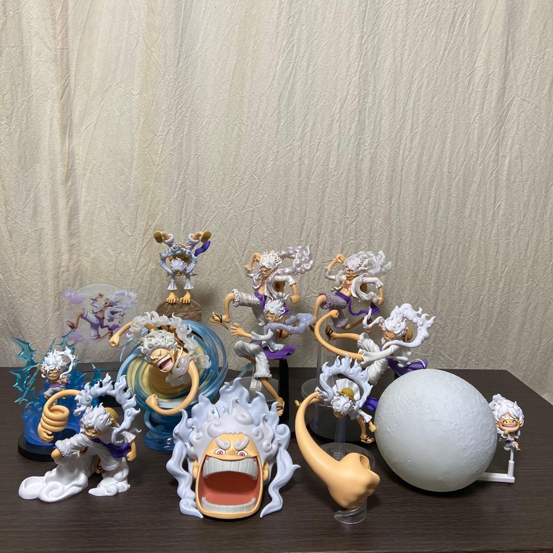 ワンピース フィギュア ニカ ルフィ 一番くじ プライズ セット売り 計12点 Amazon.co.jp: ワンピ ース 一番くじ 新四皇 C賞 ルフィ ニカ