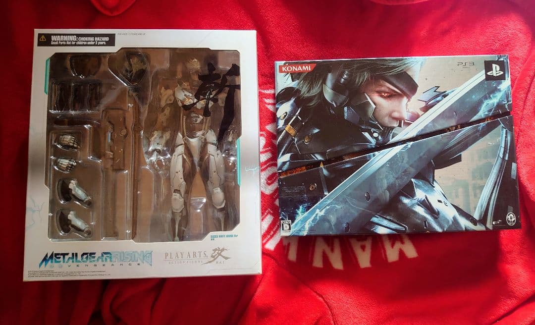 メタルギア ライジング 雷電 仔月光フィギュア 同梱限定版 MGR MGS FIG]ビデオゲーム・マスターピース 雷電 メタルギア ライジング