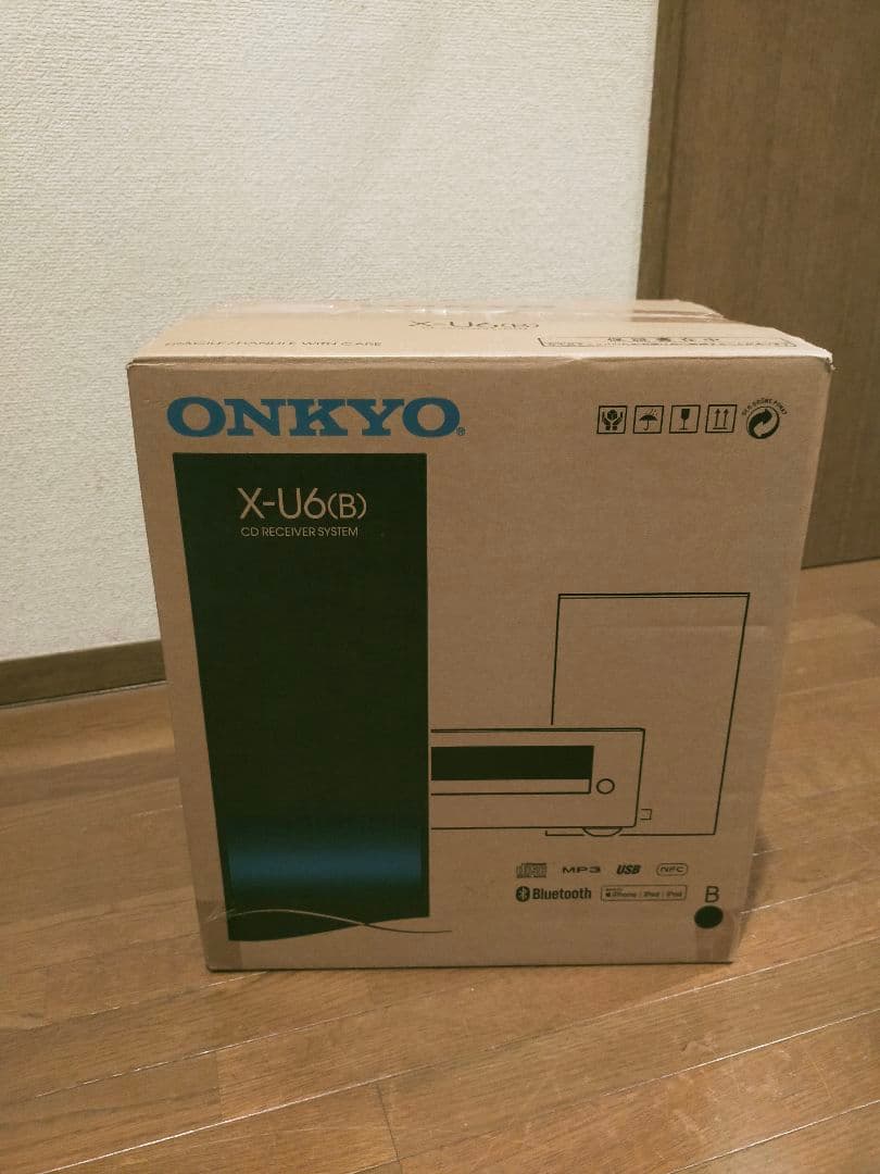 ONKYO X-U6(B) CD RECEIVER SYSTEM 未使用品 保証 2026年最新】onkyo x-u6の人気アイテム - メルカリ