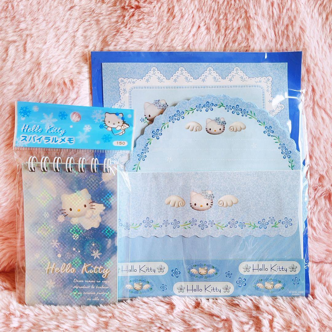 希少レア　ハローキティ　エンジェル　メモ　レターセット　USA サンリオ　レトロ 楽天市場】ハローキティ レターセット : サンリオオンラインショップ