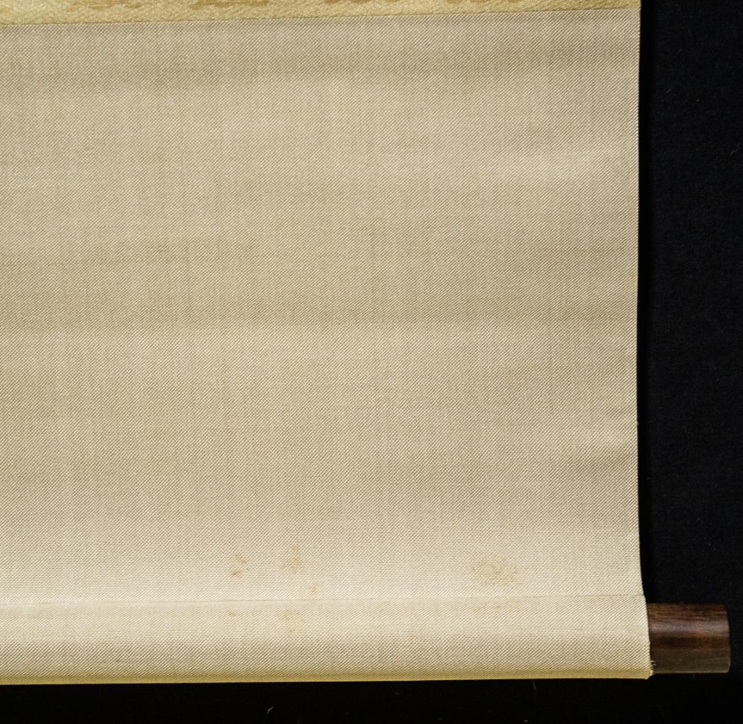 掛軸-987 今尾景年 嵐峡之図 共箱 桜花 京都風景