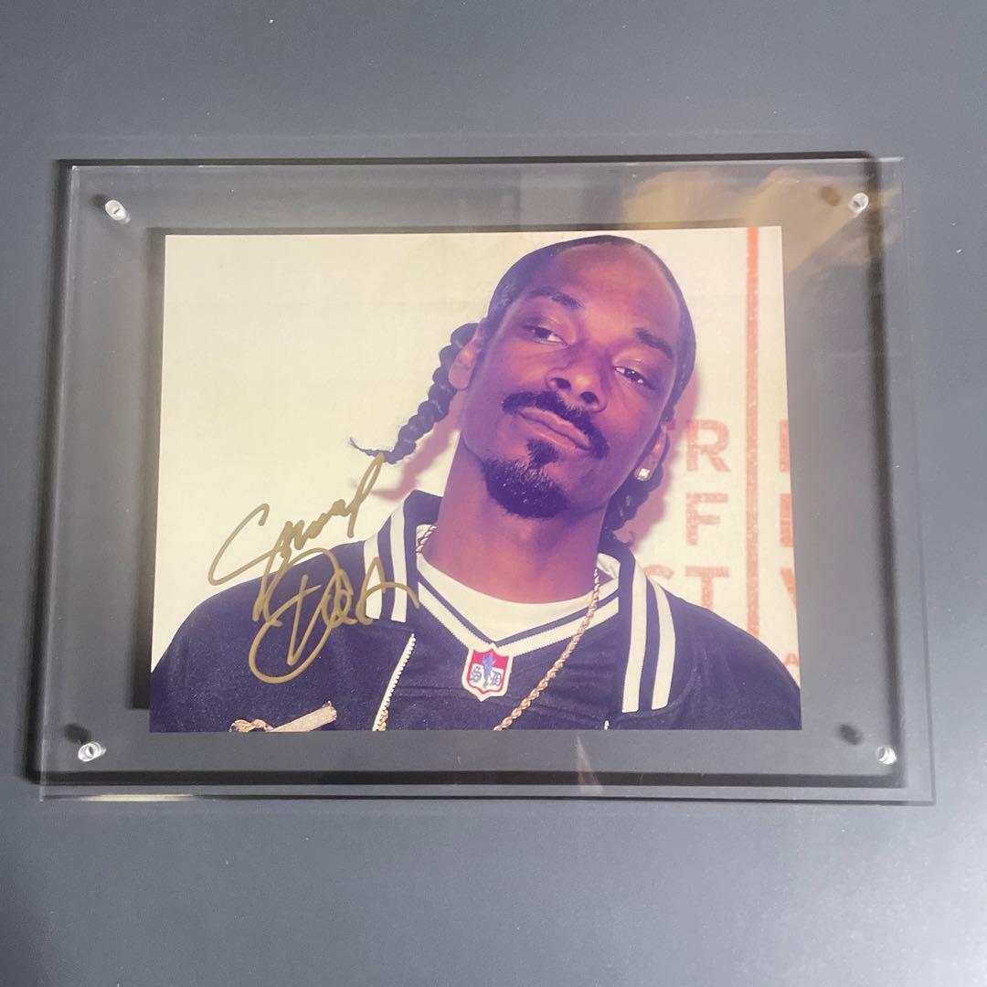 直筆サイン　SNOOP DOGG 4dc654a365e30098fc21432372f50b