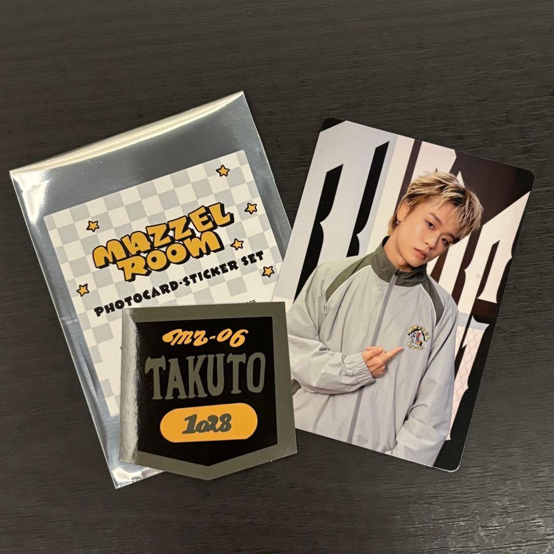 MAZZEL TAKUTO フォトカード&ステッカー - メルカリ