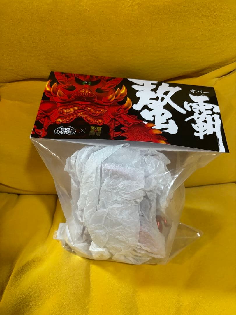 Bigclawx OBA (Red Comet Ver.) 墓場の画廊　ソフビ ソフビ/Bigclawx/OBA (Volcano GID Ver.)｜墓場の画廊ONLINE STORE