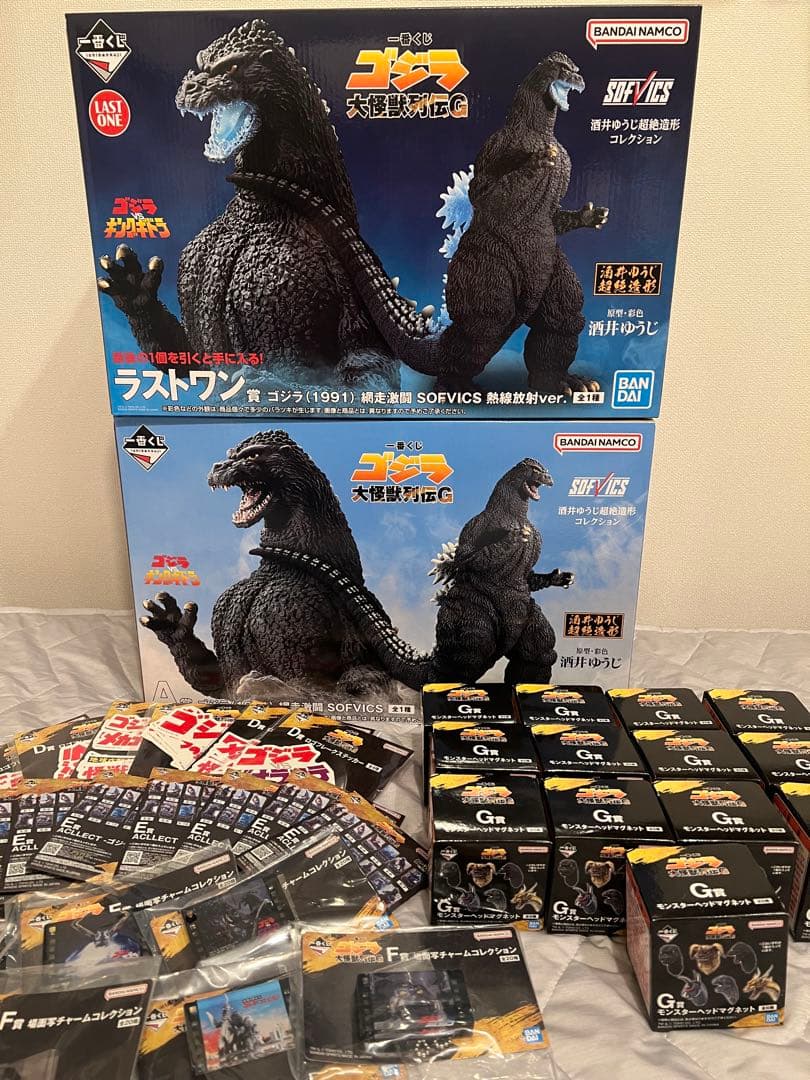 一番くじ ゴジラ A賞 ラストワン賞 未開封 計36点 映画に負けない迫力サイズ】一番くじ ゴジラ-1.0 A賞 SOFVICS & ラスト