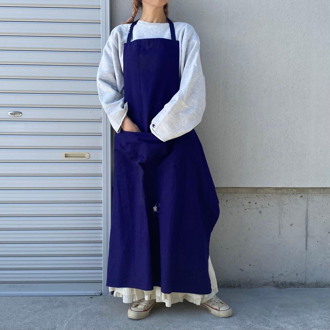 ヴィンテージ　ユーロ　ユニセックス　エプロン　ダメージ ヴィンテージ ユーロ ユニセックス エプロン ダメージ ヴィンテージ