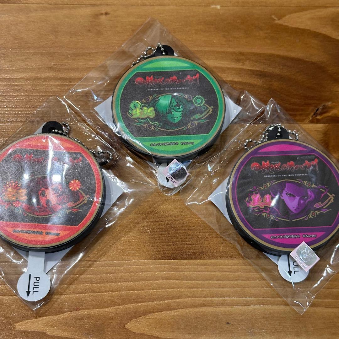 パチスロ 甲鉄城のカバネリ サウンドキーホルダー ①無名 ②生駒 ③美馬 パチスロ 甲鉄城のカバネリ サウンドキーホルダー（無名）