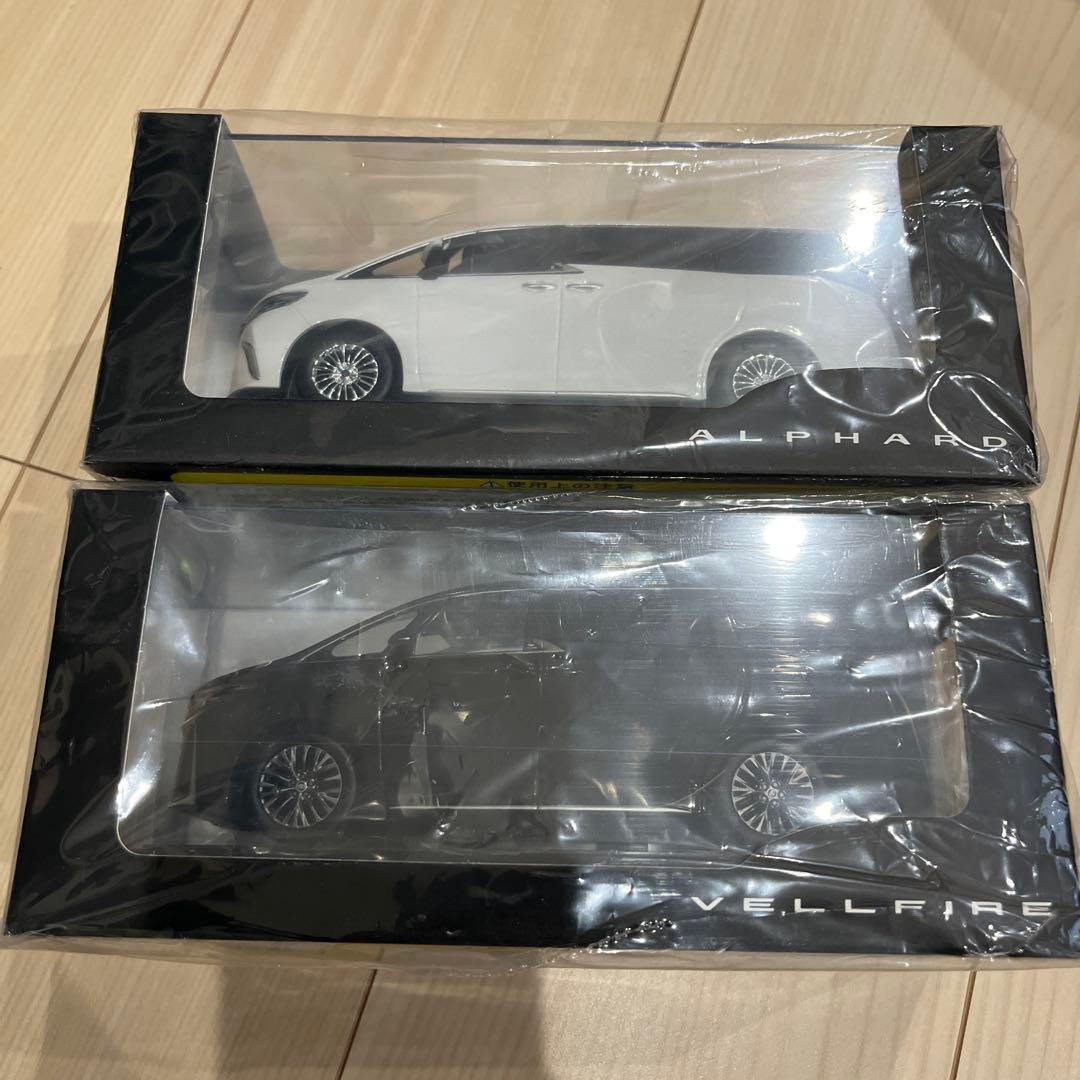 トヨタ アルファード ヴェルファイア ミニカーセット W20240027 ミニカー トヨタ TOYOTA アルファード ヴェルファイア 40系