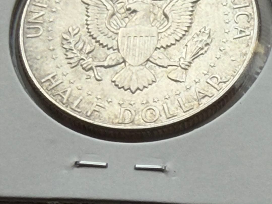 1964年】ケネディハーフダラー銀貨2枚 ミントマークD - メルカリ