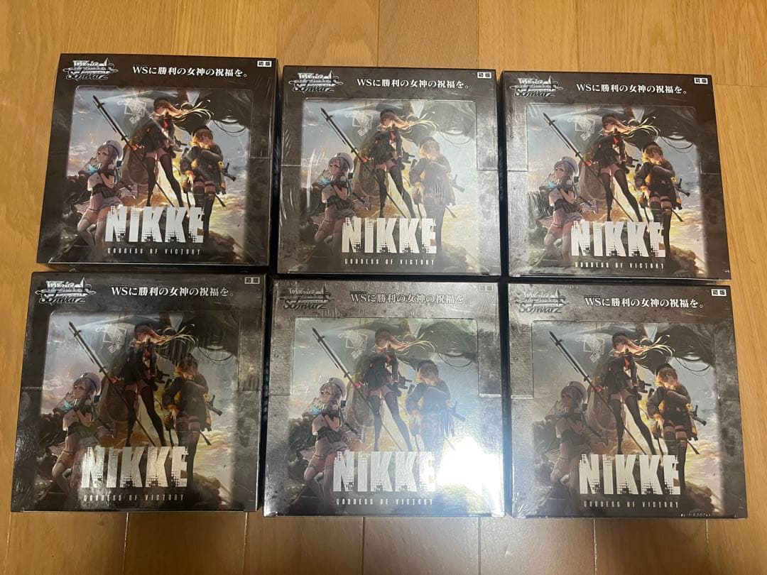 【初版】ヴァイス　NIKKE 6ボックス 勝利の女神：NIKKE ｜ ヴァイスシュヴァルツ｜Weiβ Schwarz