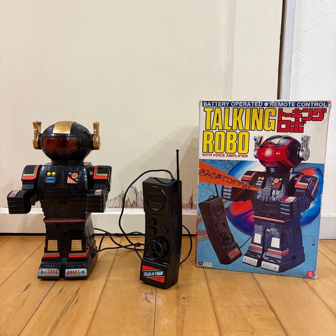 ☆昭和レトロ☆トーキングロボ　ラジコン 希少】バンダイ ウォーキングロボ RK タイプ1 昭和レトロ ラジコン