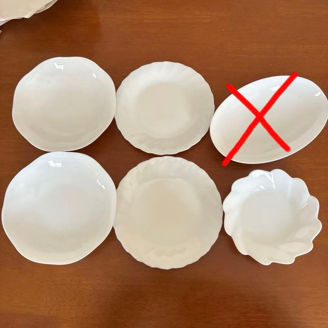 ヤマザキ春のパン祭り 白いお皿 4種6枚 - メルカリ