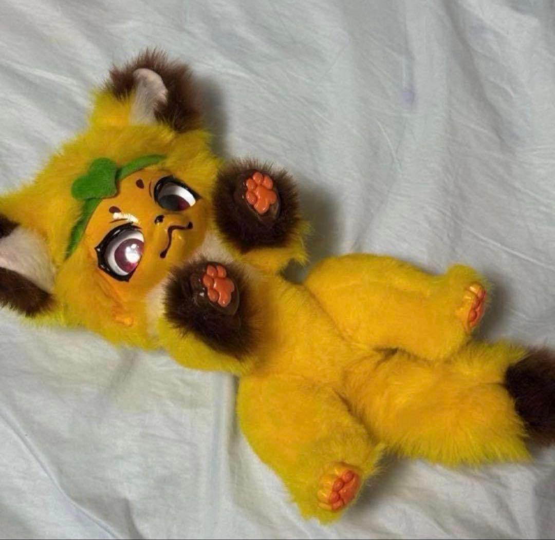 アートドール ぬいぐるみ 狐 幻獣 動物 ケモノ - メルカリ