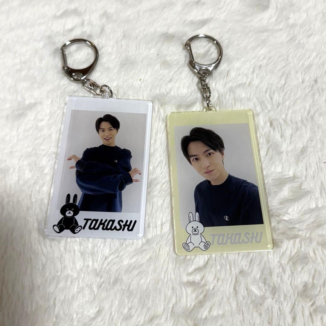 超特急 progress タカシ チェキ風アクリルキーホルダー アクキー