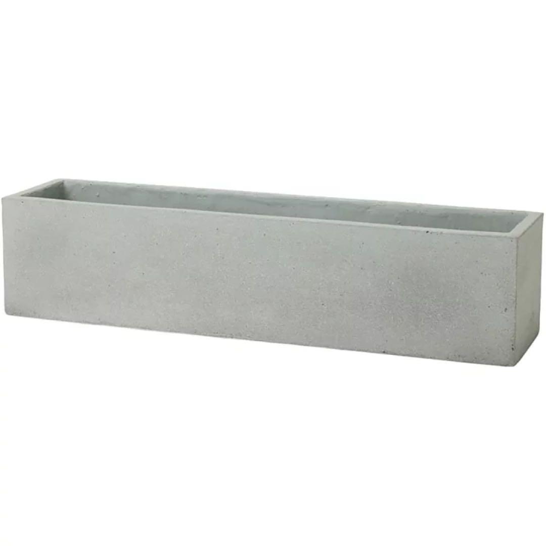 【最安値】大型プランター　モルタル　コンクリート　幅900mm 楽天市場】プランター 植木鉢 大型 コンクリート風 幅90cm 角型 長方形