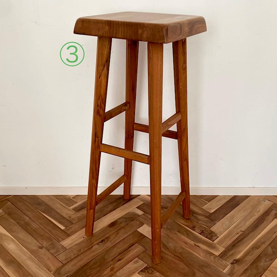 値下げ交渉可能 ピエールシャポー Chapo S31③プルーヴェ ペリアン Pierre Chapo S31 Stool Elm - MOTO FURNITURE 北欧家具 ウェグナー