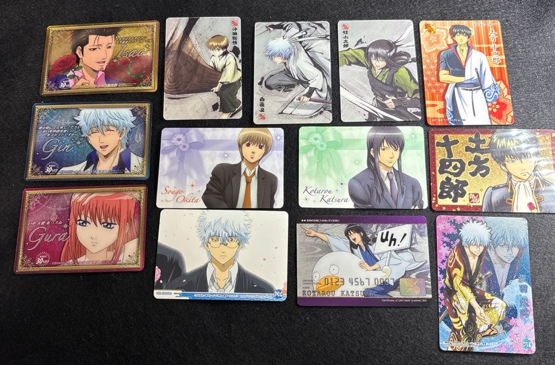 銀魂 カード ウエハース 坂田銀時 ホストクラブ高天原 スーツ ホスト