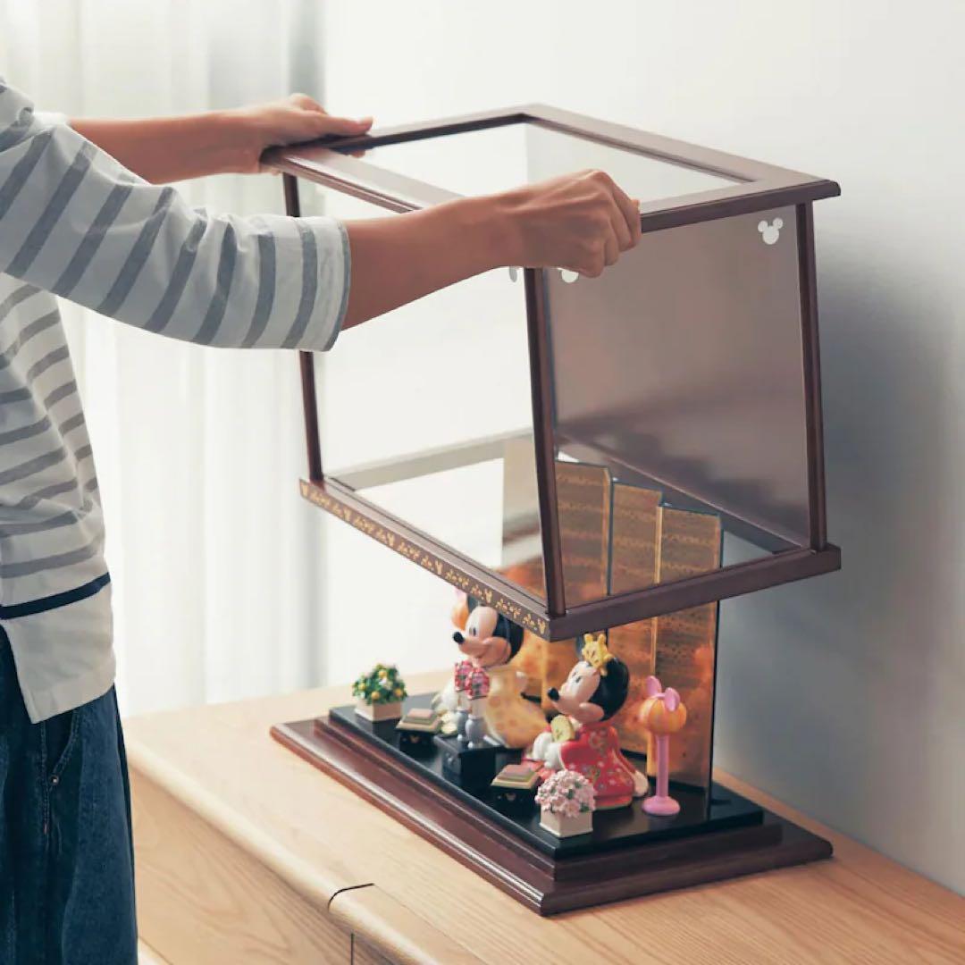 親王飾り専用ケース「ミッキーモチーフ」 ベルメゾン 雛人形 ケースのみ おひなさま専用ケース「ミッキーモチーフ」（ディズニー タンス