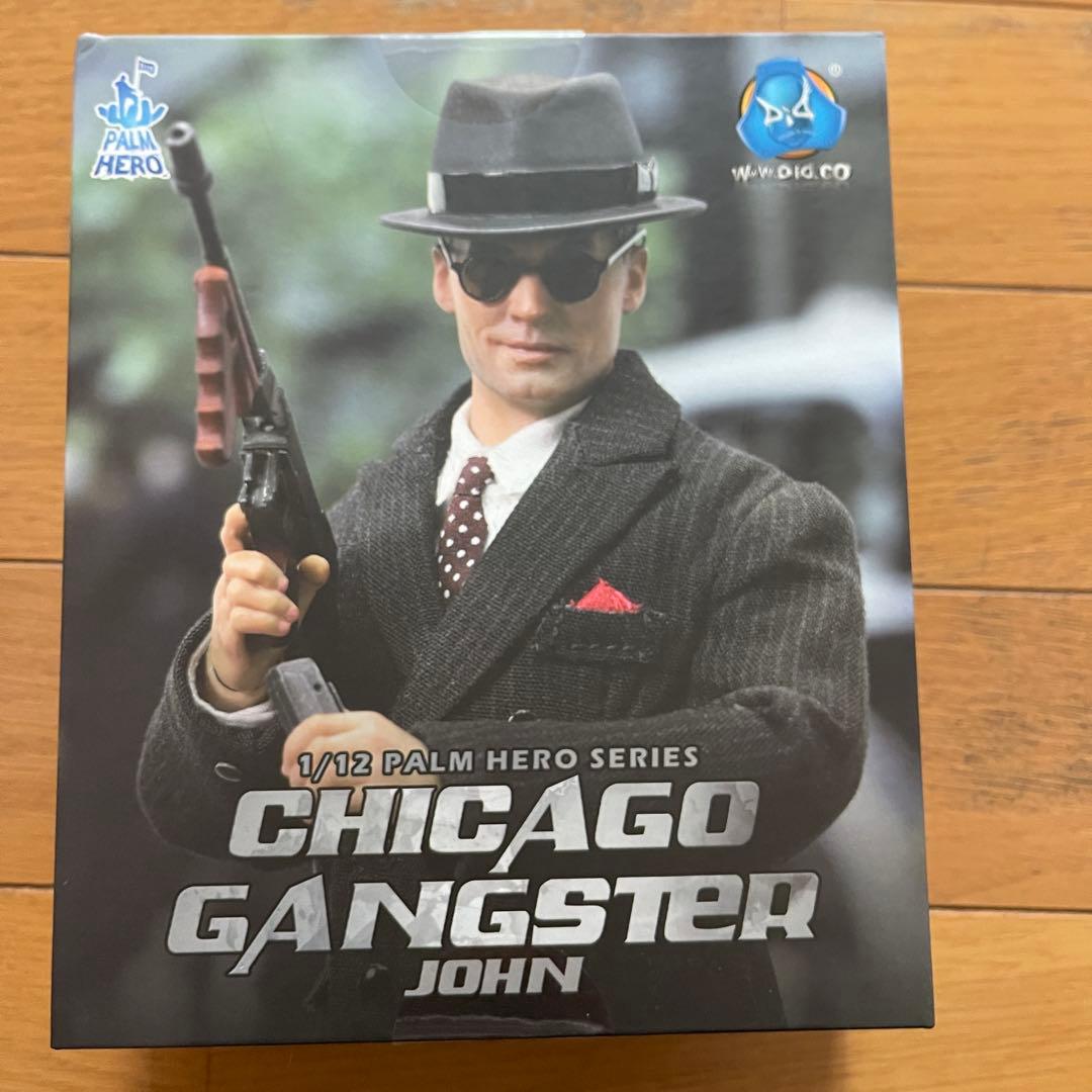 1/12 シカゴ ギャングスター JOHN アクションフィギュア　DID Amazon.co.jp: DID XT80008 Palm Hero Chicago Gangster John シカゴ