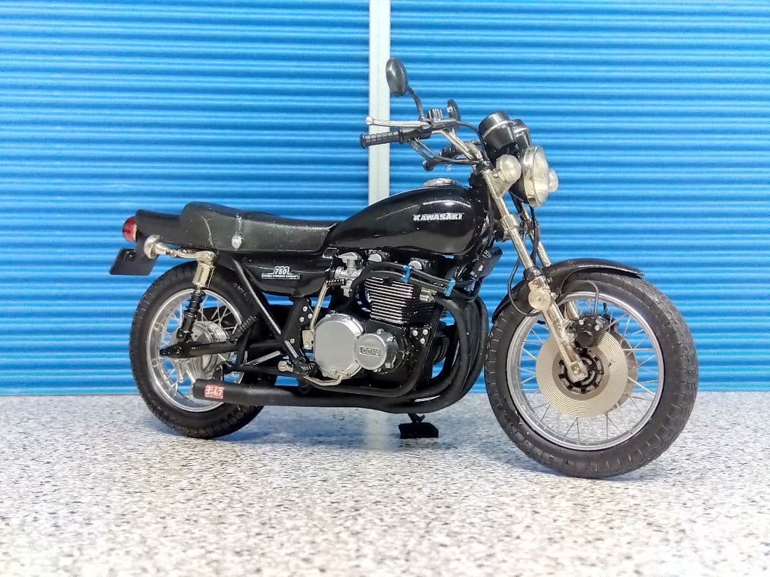 ミニカー1/18 マルサン鉄馬 KAWASAKI ZⅡ カスタム 黒豆仕様 2026年最新】マルサン鉄馬の人気アイテム - メルカリ