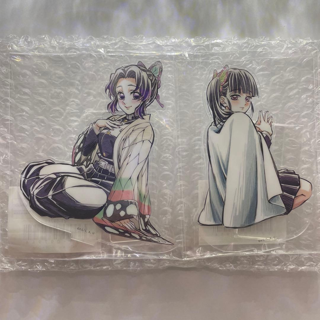 鬼滅の刃 柱描き下ろし WEBSHOPくじ 胡蝶しのぶ 栗花落カナヲ アクスタ