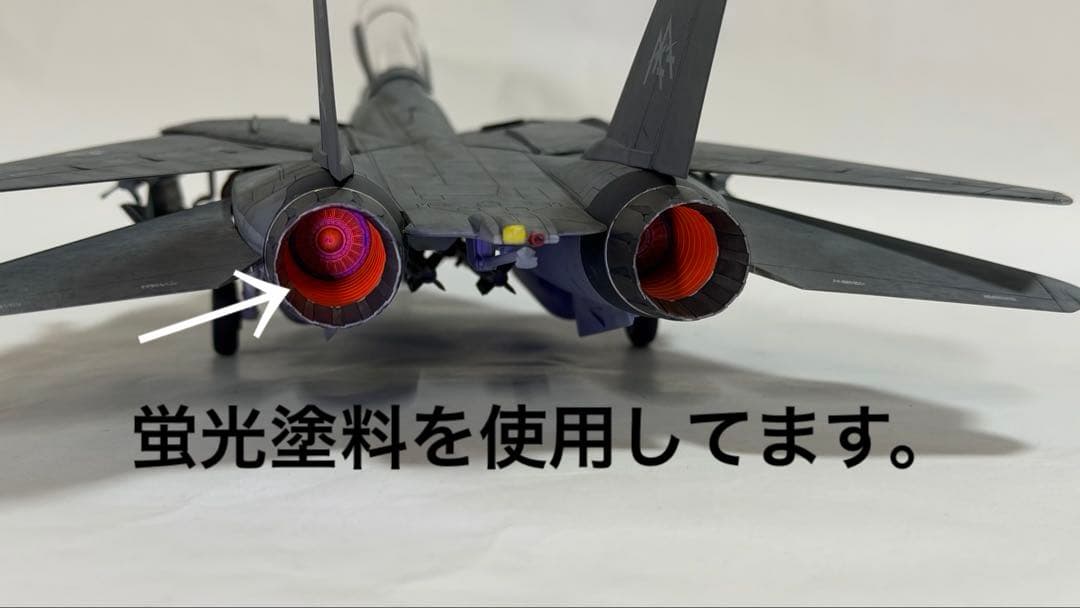 タミヤ 1/48 ジョリーロジャース仕様F-14D トムキャット 完成品 - メルカリ
