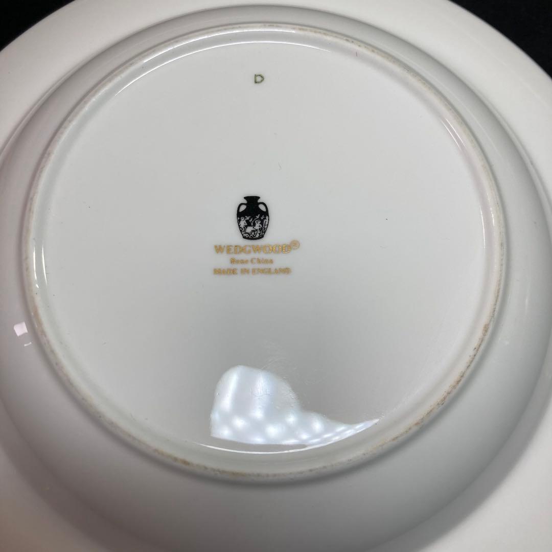 《ウエッジウッド》パスタプレート ホワイトコノート 6枚