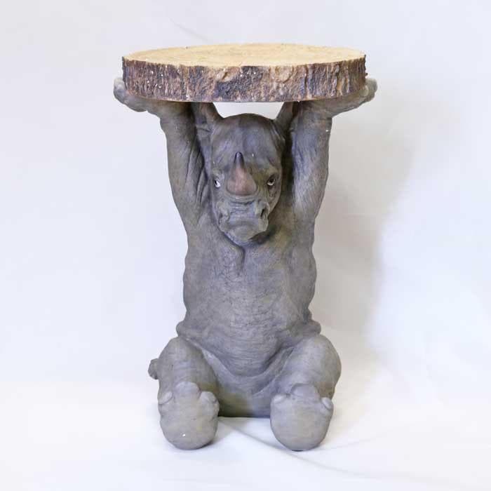 サイドテーブル ライノセラス サイ おしゃれ アニマル 動物 ソファ横 ポップ サイドテーブル ミーアキャット アニマル 動物 ソファ横 ポップ