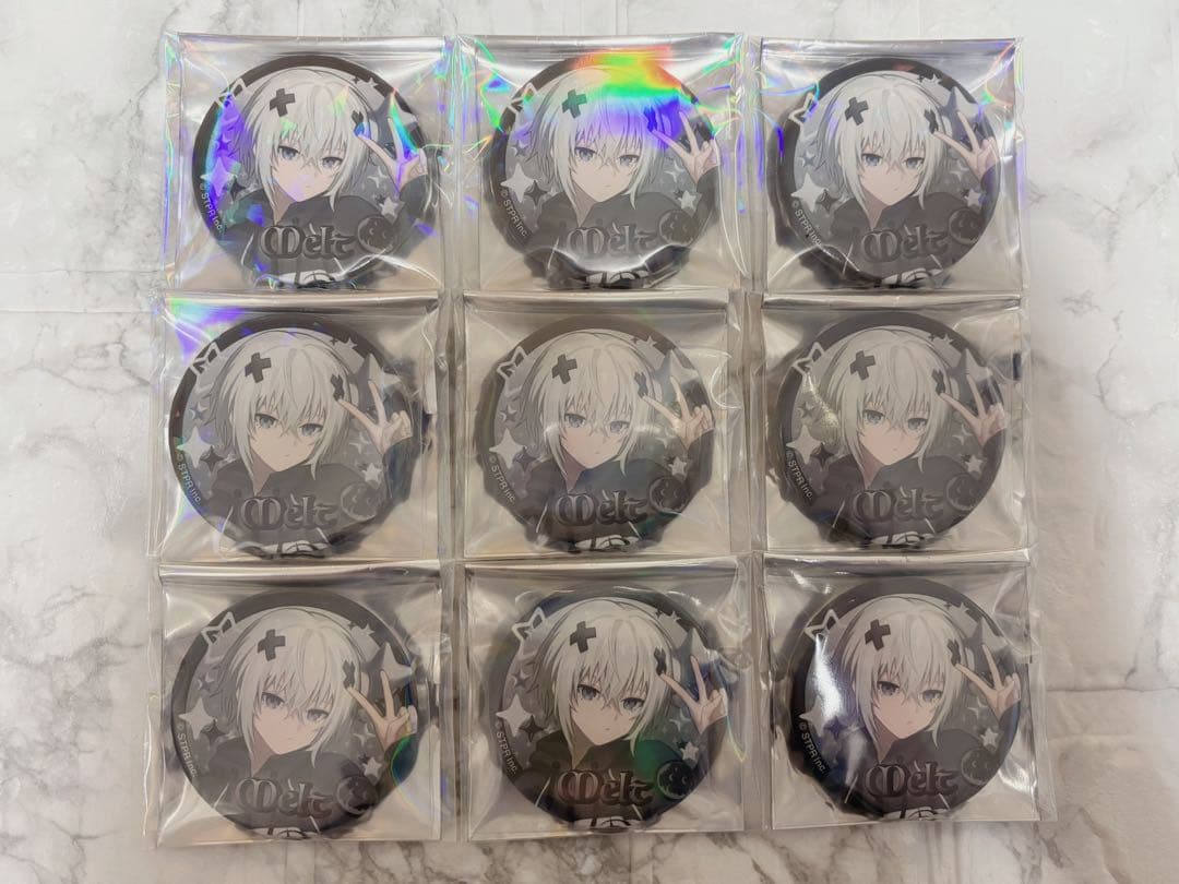 メルト・ダ・テンシくん Starry Spring 等身缶バッジ