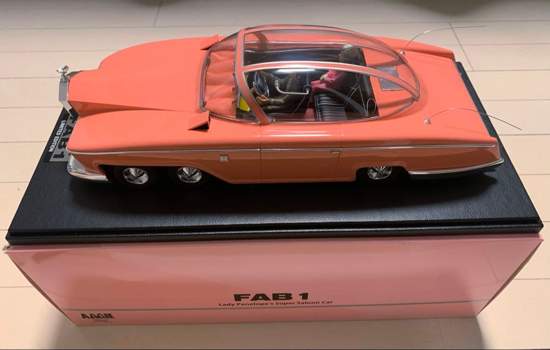 【箱に傷有】サンダーバード FAB1 ペネロープ号 1/18リニューアル版 1/18 サンダーバード FAB1 ペネロープ号 リニューアル版[AMIE]《在庫切れ》