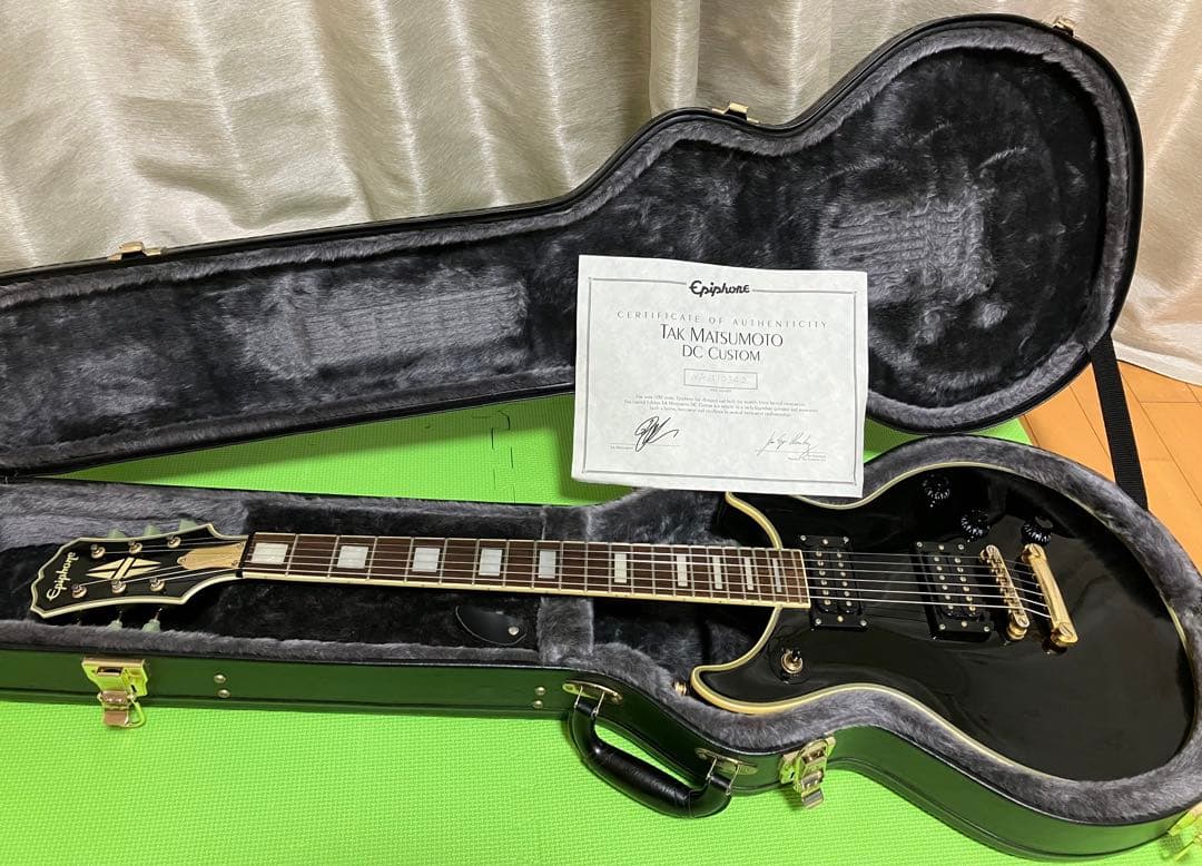 ギター Epiphone Tak Matsumoto DC Custom gibson Amazon | Epiphone Limited Tak Matsumoto DC Custom EB | エレキ