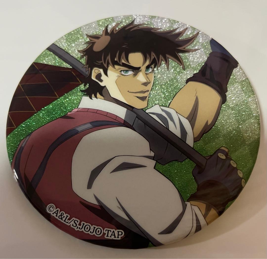 ジョジョワールドQ）グリッター缶バッジ☆ジョセフ - メルカリ