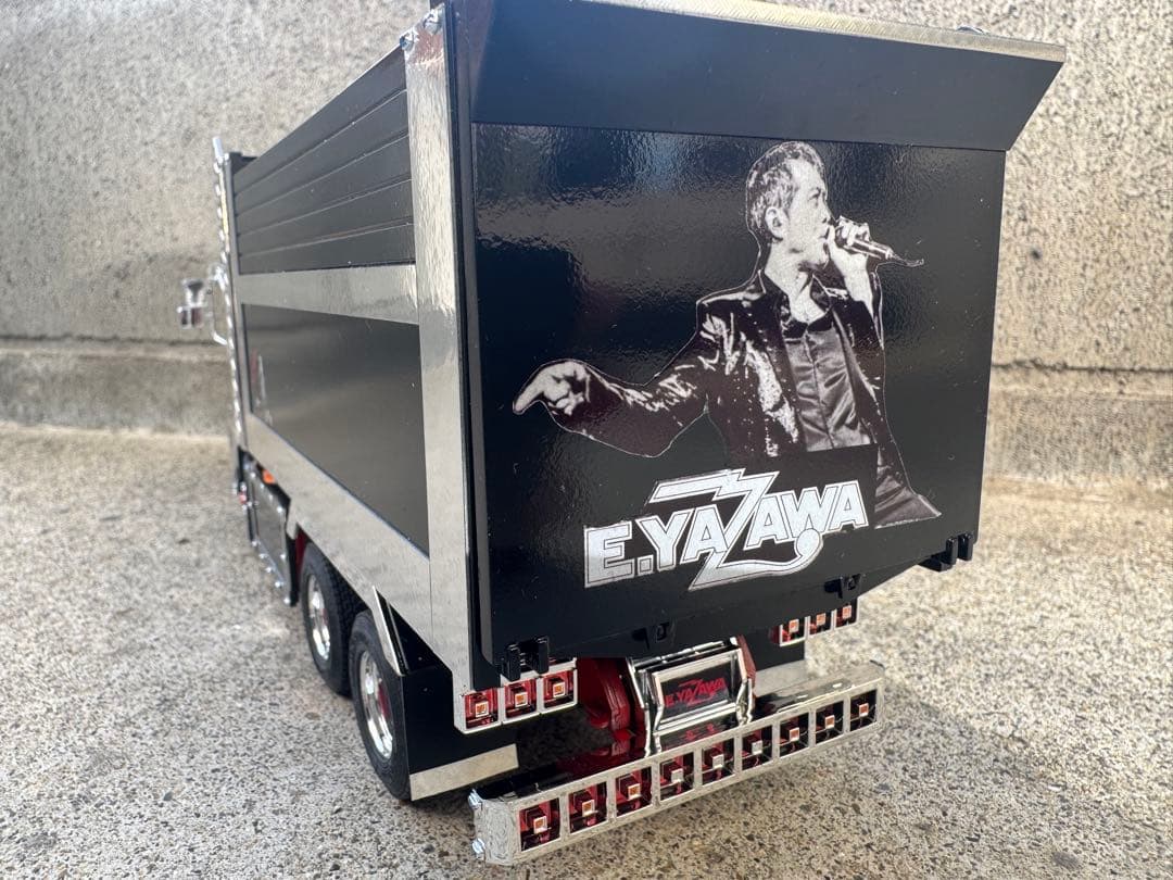 信*郎様 値下げ アオシマ 1/32 深箱ダンプ改17プロフィア YAZAWA仕