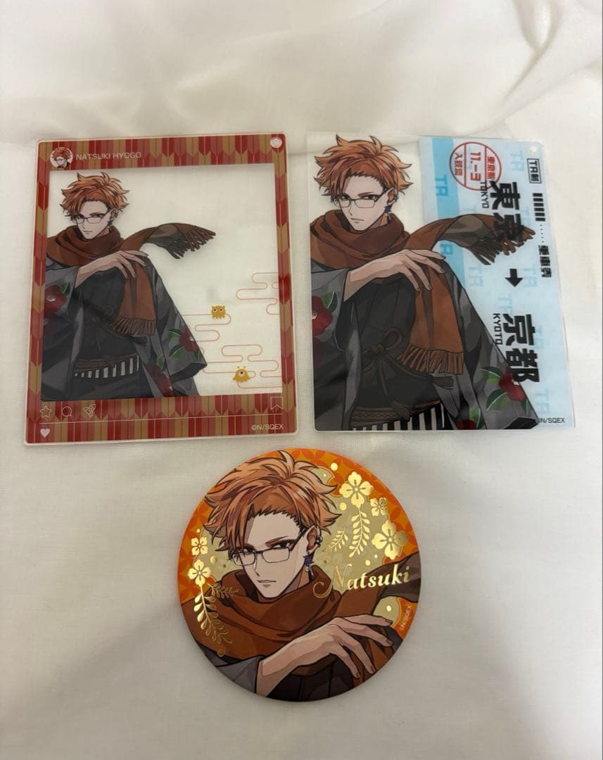 東京エイリアンズ 推し旅 ビッグ箔押し缶バッジ 兵吾夏希 カード