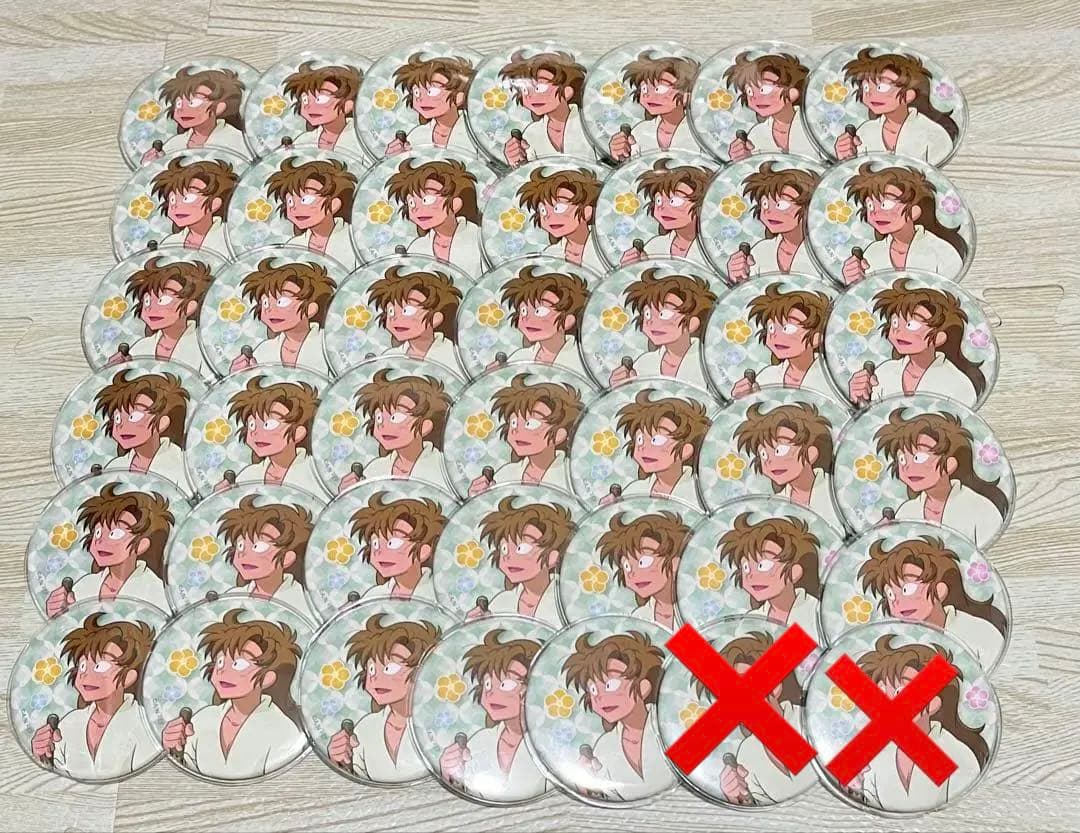 忍たま乱太郎 善法寺伊作 缶バッジ 寝巻き 同室 40点セット グッズ-バッチ】忍たま乱太郎 善法寺伊作 場面写缶バッジ2個セット