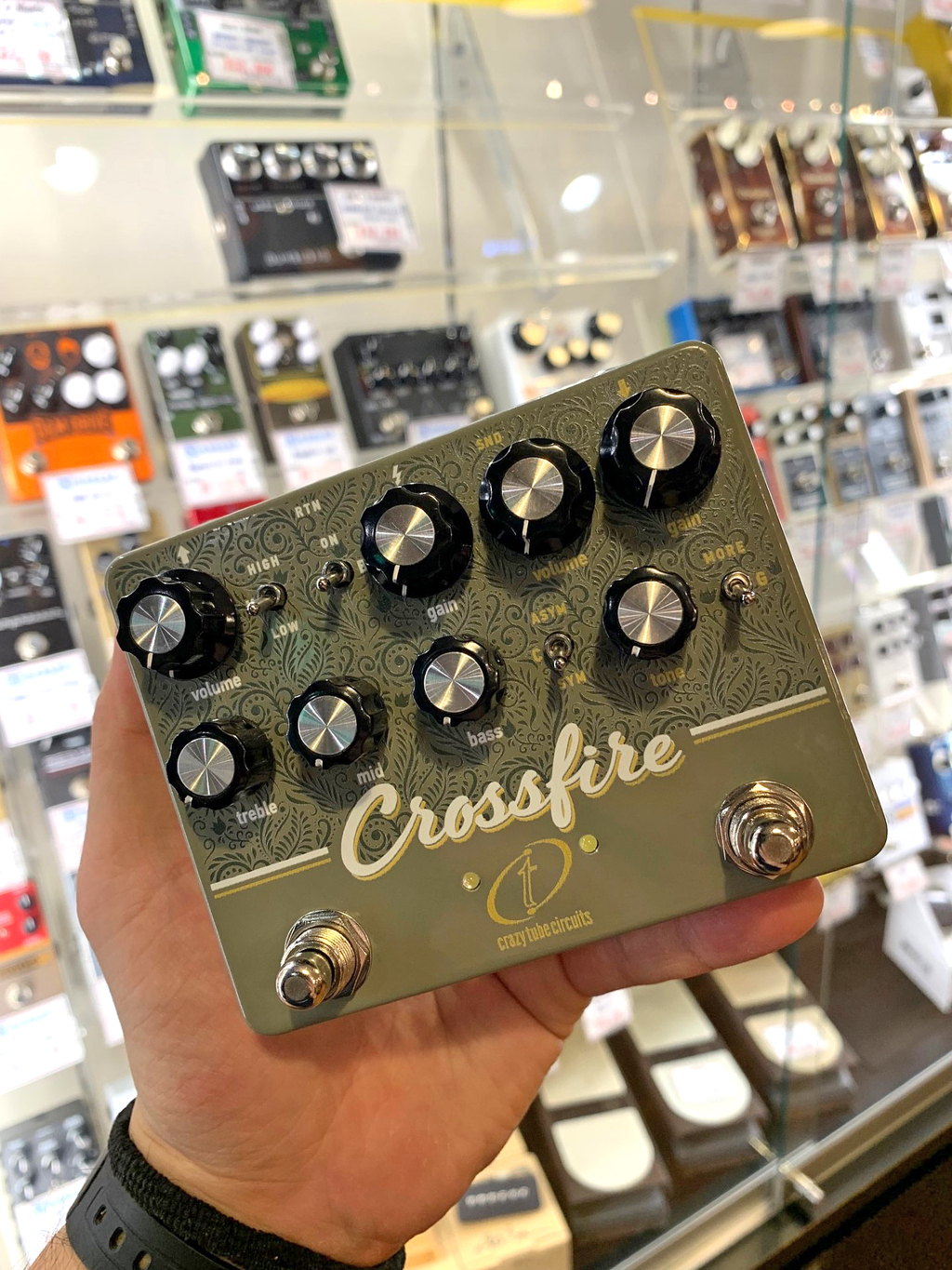 Crazy Tube Circuits Crossfire（CTC/クレイジーチューブ）オーバー